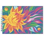 Kit coloriage mystere sans marque theme exotic mandala