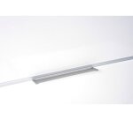 Tableau blanc magnetique acier laque earth bi-office 150x100 cm blanc cadre aluminium 1 unite
