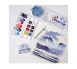 Set aquarelle winsor & newton cotman pocket 8 hp skyscape