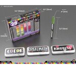 Set de marqueurs acryliques tooli fleurs sauvages couleurs assorties pointe 0,7 mm lot 28