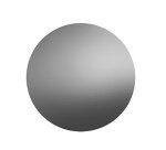 Gommettes rondes metal argent apli kids diametre 15 mm en rouleau