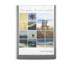 Plaque murale durable click sign a4 portrait cadre profilé plastique haute qualité 21x29,7cm coloris gris graphite