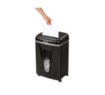 Destructeur fellowes 450 m safesense coupe croisée 2x12mm capacité 9f 22l din p-5