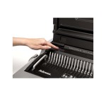 Perforelieur fellowes galaxy e-500 électrique anneaux plastique capacité 25f relie 500f 152x490x446mm coloris gris