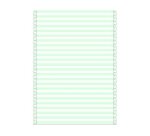 Papier listing 380mmx11' 70g/m2 paquet 2000f