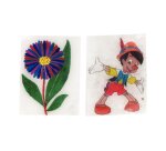 Plastique fou rétractable à chaud transparent paquet 7 feuilles