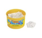Pâte à modeler jovi box blandiver coloris assortis blanc jaune rouge vert bleu orange 6 pains 460g
