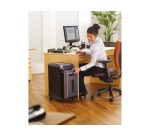 Destructeur fellowes 99ci coupe croisée 4x38mm 18f anti-bourrages silentshred détruit 3.6m/min p-4 safesense 64x29x44cm
