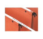 Dossier suspendu esselte dual kraft lmg 220g armoire entraxe 330mm h275mm fond 15 coloris orange boîte 25 unités