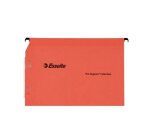Dossier suspendu esselte dual kraft lmg 220g armoire entraxe 330mm h275mm fond 15 coloris orange boîte 25 unités