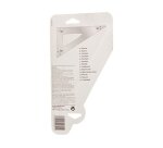 Équerre maped aluminium anodisé embouts protect system anti-bruit résistance optimale 21cm 60 degrés
