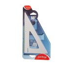 Équerre maped aluminium anodisé embouts protect system anti-bruit résistance optimale 21cm 60 degrés
