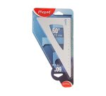 Équerre maped aluminium anodisé embouts protect system anti-bruit résistance optimale 21cm 60 degrés