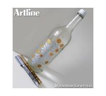 Marqueur artline permanent pointe fine conique 1.2mm tous supports corps métal encre pigmentée résiste eau argent
