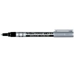 Marqueur artline permanent pointe fine conique 1.2mm tous supports corps métal encre pigmentée résiste eau argent