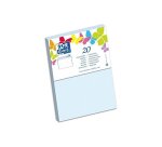 Paquet d'enveloppes Oxford 114x162 x20 bleu ciel auto adhesive bleu ciel