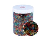 Perle rocaille transparente diamètre 5mm bocal 500g