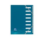Trieur hamelin oxford school life oceanis a4 polypropylene recycle opaque assorti