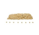 Perles sodertex rondelle bois 3x8mm coloris naturel pack    1000 unites