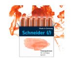 Cartouche encre schneider coloris abricot pastel boite  6 unites