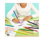 Crayon couleur bic kids super soft etui carton 12 unites +  1 taille-crayons