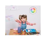 Horloge cep speciale apprentissage pedagogique heure diametre 30cm mouvement silencieux   coloris vif pile lr6 fournie
