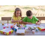 Gouache liquide jovi set b 1000ml couleurs primaires     assortis boite 6 bouteilles