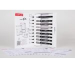 Coffret uniball feutre unipin edition manga 8 unites +      porte-mines