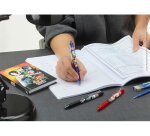Roller pilot frixion ball clicker edition limitee       naruto encre gel pointe       moyenne coloris rouge
