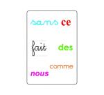 Jeu interdacta tam tam safari les mots-outils du cp 52      cartes + 2 lexiques