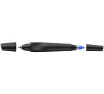 Roller a cartouche schneider breeze grip antiderapant      trait moyen encre bleu royal  effacable coloris noir-noir