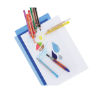 Pinceau pelikan griffix 12b 6b 6h coloris assortis        blister 3 unites