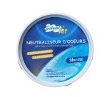 Désodorisant coldis sclean'air gel neutralisateur mauvaise odeur animale végétale industrielle air marine boîtier 250gr