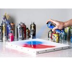 Spray pébéo décospray peinture acrylique 100ml coloris assortis set de 10 unités