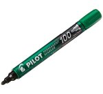 Marqueur permanent MARKER 100 pointe conique fine encre vert