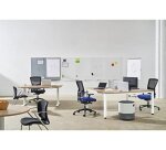 Tableau magnétique cep laqué sans cadre rd-6521pro fixation verticale/horizontale 100x150cm