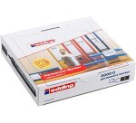 Marqueur permanent edding 2000c pointe ogive tracé 1,5-3mm corps aluminium value pack 17+3 unités