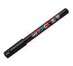 Marqueur posca pc1mr base eau pointe calibree extra fine    0,7mm noir               sans/odeurs/alcool/solvant tous