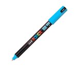 Marqueur posca pc1mr base eau pointe calibree extra fine    0,7mm bleu clair         sans/odeurs/alcool/solvant tous