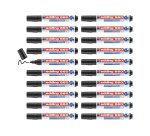 Marqueur edding e660 tableau blanc rechargeable pointe ogive tracé 1.5/3mm encre cap-off pack 17 unités + 3 gratuits