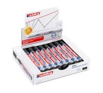 Marqueur edding e660 tableau blanc rechargeable pointe ogive tracé 1.5/3mm encre cap-off pack 17 unités + 3 gratuits