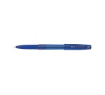 Stylo-bille pilot super grip g cap pointe moyenne coloris bleu