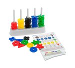 Abaque miniland de 100 pièces formes assorties 210mm