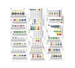 Abaque miniland de 100 pièces formes assorties 210mm