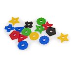 Abaque miniland de 100 pièces formes assorties 210mm