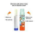 Colle cléopâtre stick coloris bleu marine