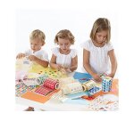 Gommette apli kids motif coeur 20x18mm multicolore rouleau 30 feuilles boîte 900 unités