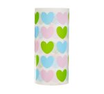 Gommette apli kids motif coeur 20x18mm multicolore rouleau 30 feuilles boîte 900 unités