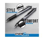 Roller a encre gel energel bl80 pointe de 1mm            retractable coloris bleu