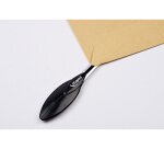Ouvre-lettre maped lame acier 17cm manche ergonomique coloris noir